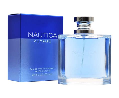 Nautica Voyage Eau de Toilette for Men 100ml Spray Bottle.